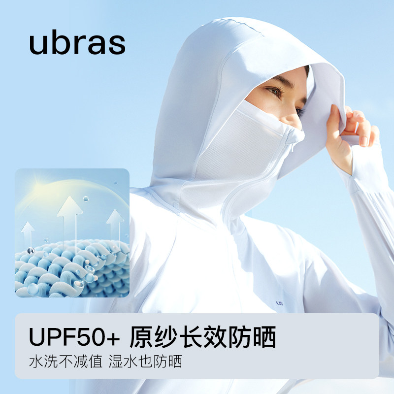 【虞书欣同款】透气凉风一体连帽防晒罩衫