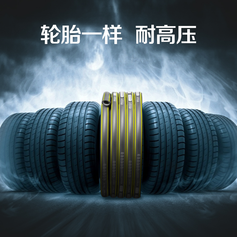 卡夫卡家用自来水管防冻高压6分4分洗车防爆pvc橡胶塑料水管软管 - 图1