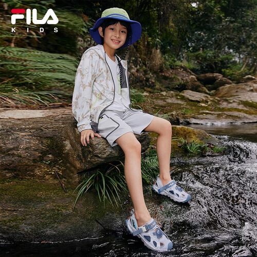 FILA斐乐儿童童鞋夏季新款男女中大童凉鞋涉水鞋防滑抗菌溯溪鞋 - 图2