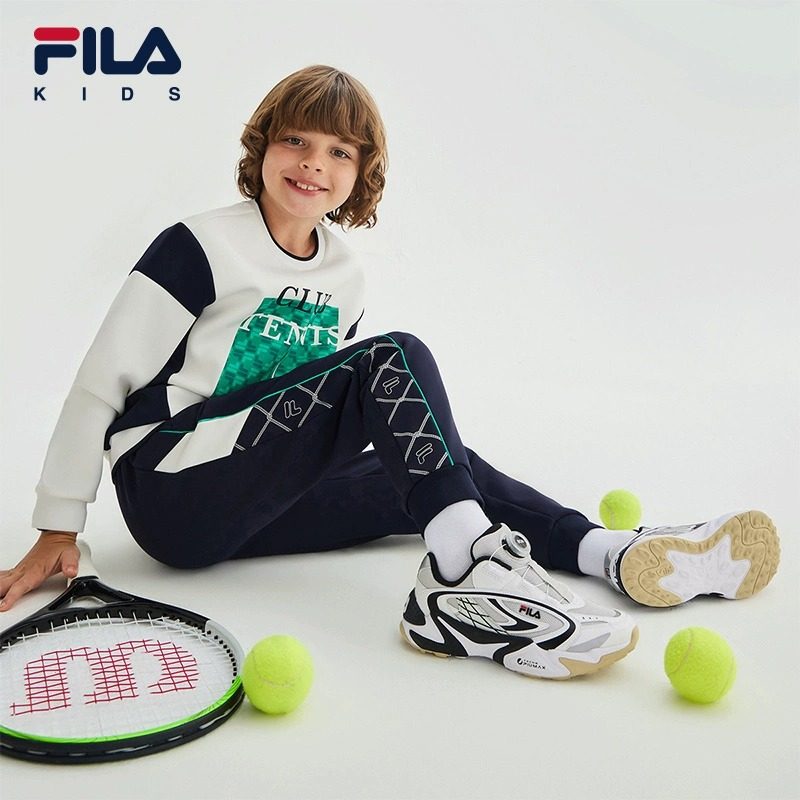 FILA斐乐儿童童鞋2024春新款中大童运动鞋BOA旋钮男女童复古跑鞋,淘宝优惠券,粉丝福利购,淘宝优惠卷