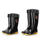 Medium and high tube wear-resistant overshoes rubber shoes anti-slip waterproof rain shoes