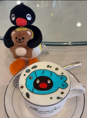 正版喔！Pingu经典企鹅家族毛绒玩具可爱企鹅公仔布娃娃安抚玩偶