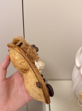 成品喔！豆荚宝宝！云南榼藤大豆荚娃娃可爱挂件挂饰云南景区文创