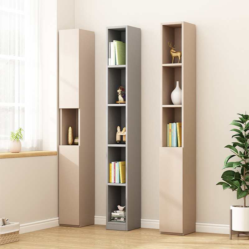 摘星居定制窄缝书架客厅卧室储物置物收纳小书柜转角落地靠墙夹角,淘宝优惠券,粉丝福利购,淘宝优惠卷