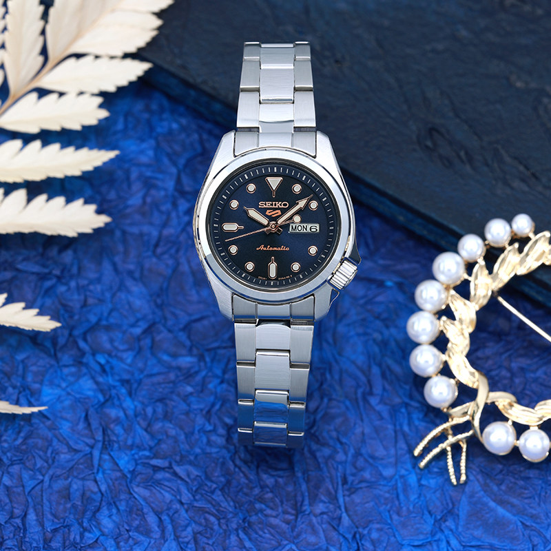 SEIKO精工5号简约小表盘复古时尚夜光石英女士钢带手表SYMK13J1 SEIKO精工5号简约小表盘复古时尚夜光石英女士钢带手表SYMK13J1