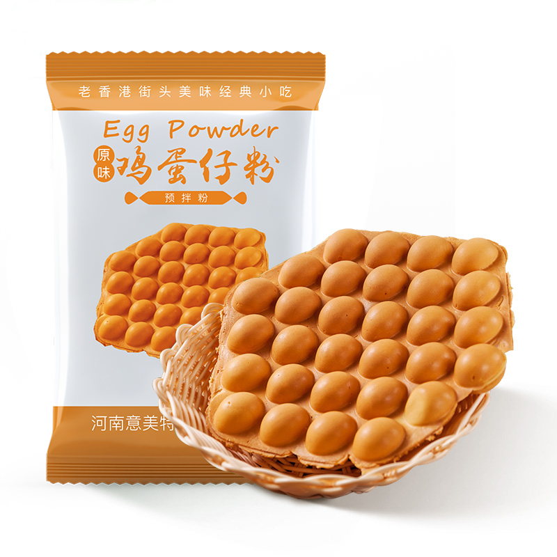 蛋仔粉鸡蛋仔粉港式鸡蛋仔商用预拌粉配方家用鸡蛋仔专用粉500g-图3