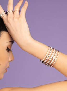 APM双层戒指几何简约时尚