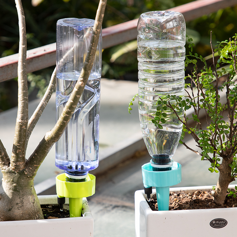 滴水器渗水器家用自动浇花器定时可调节流速滴灌懒人浇地浇水神器-图0