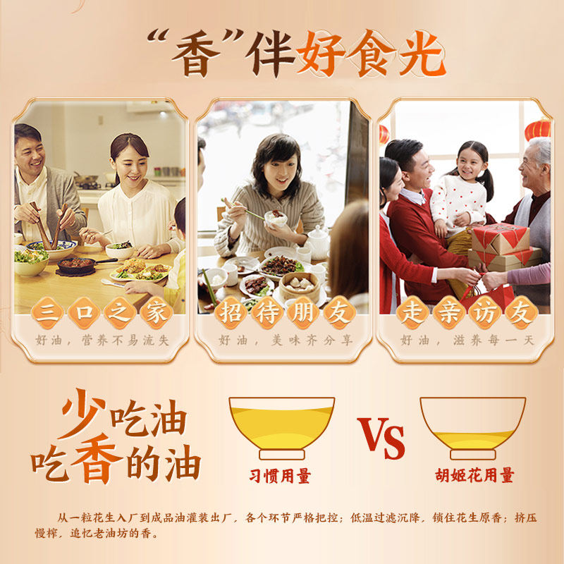 胡姬花臻选花生油礼盒装佳节送礼团购粮油调味组合春节中秋礼品,淘宝优惠券,粉丝福利购,淘宝优惠卷