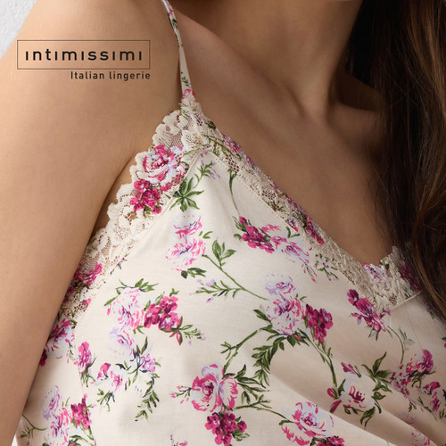 Intimissimi意舒漫26夏季新品柔软棉质甜美碎花睡衣套装PC2294S - 图2