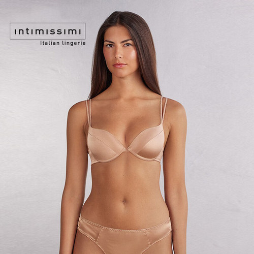 Intimissimi意舒漫Bellissima优雅桑蚕丝舒适聚拢文胸RPD92L - 图2