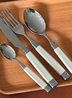 边集EDITOR意大利Rivadossi ROSSINI餐刀餐叉餐勺甜点勺黄油刀