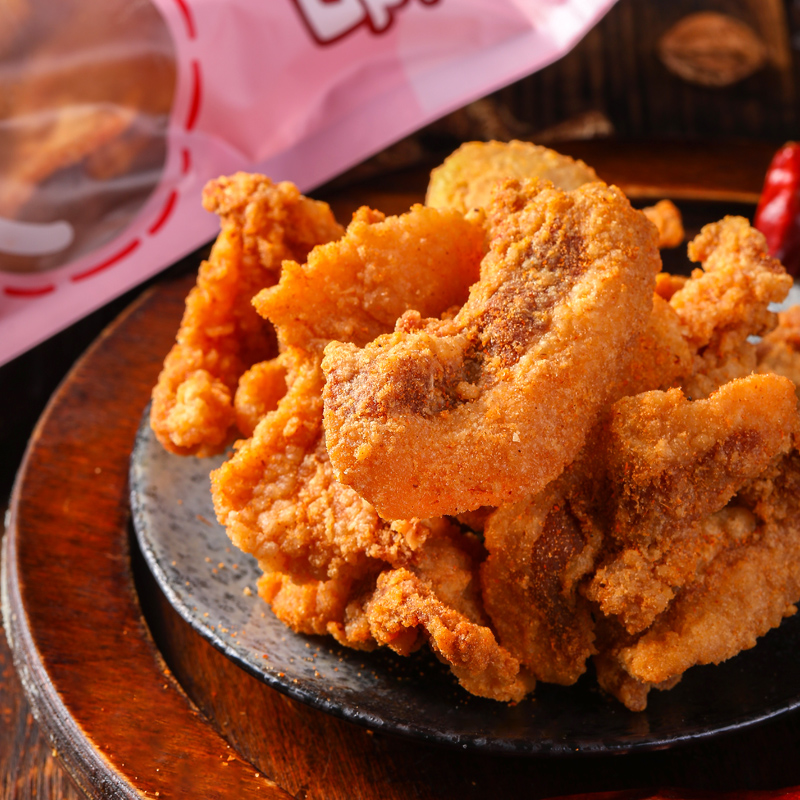 島城鵬程香酥豬油渣零食網紅豬肉粕油炸五花肉油渣子青島脂渣特產_島城鵬程食品旗艦店_零食/堅果/特產