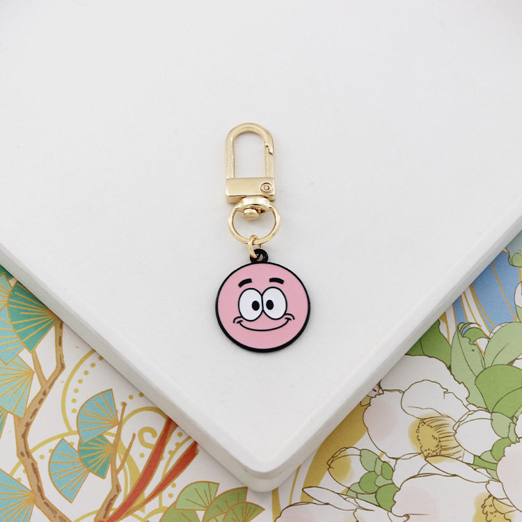 卡通Q版海绵宝宝系列钥匙扣章鱼哥派大星Airpods包包挂件配饰钥匙,淘宝优惠券,粉丝福利购,淘宝优惠卷