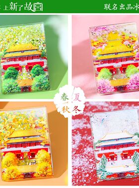 上新了故宫流沙冰箱贴风