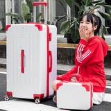 旅大侠 Универсальный чемодан на колесиках подходит для мужчин и женщин, прочная сумка, 24 дюймов, 32 дюймов