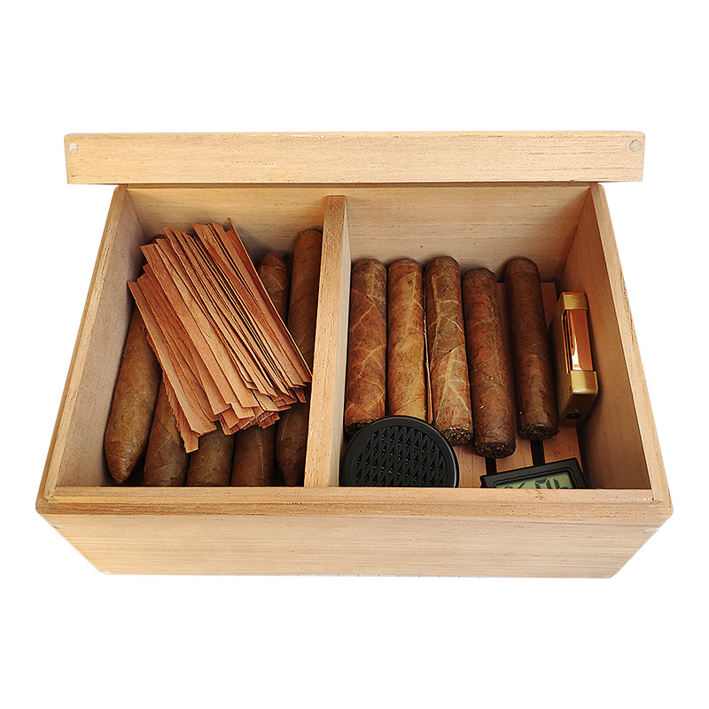 进口西班牙雪松木条70片点雪茄火柴专用养口感香雪松木片淳化木屑 - 图1