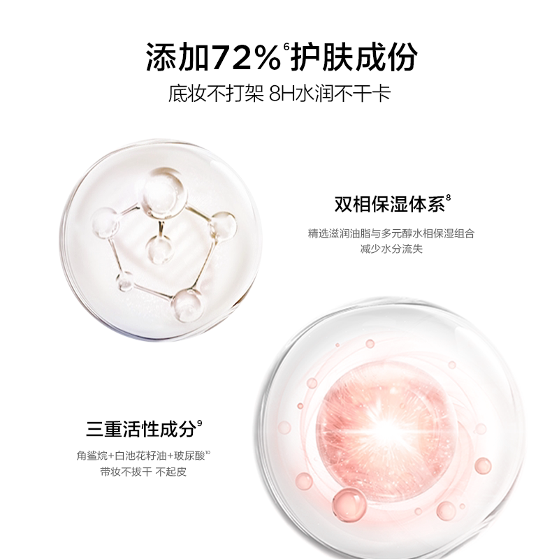 【情人节礼物】完美日记双头气色嘭嘭霜腮红唇釉多用膏膨胀色提亮