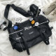 Korean large-capacity workwear style student casual crossbody bag for women Japanese style ins trendy brand men's Hong Kong style functional shoulder bag