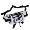 Korean style ins style workwear chest bag unisex functional crossbody bag skateboard bag cycling leisure sports waist bag trendy