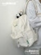 New ins niche original versatile large and small schoolbags female junior high school students casual high school college students backpack