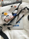 Workwear style casual sports crossbody chest bag for men and women