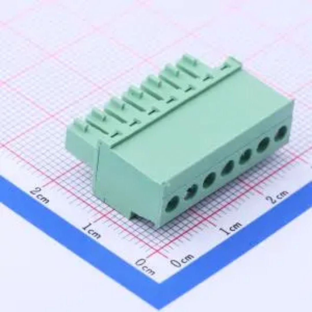 WJ15EDGKB-3.81-7P 插拔式3.81mm接线端子 1x7P 排数:1 每排P数 7 - 图0