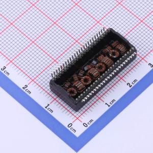 G4812S 网口变压器 G4812S 封装：SMD-48P 包装：编带 300个/圆盘 - 图0