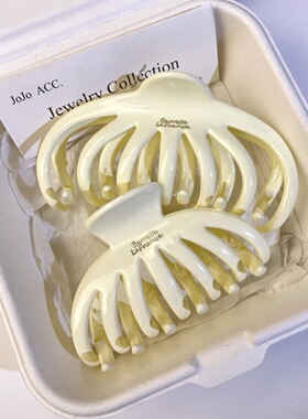 高颜值ins风奶油质感八爪鱼抓夹