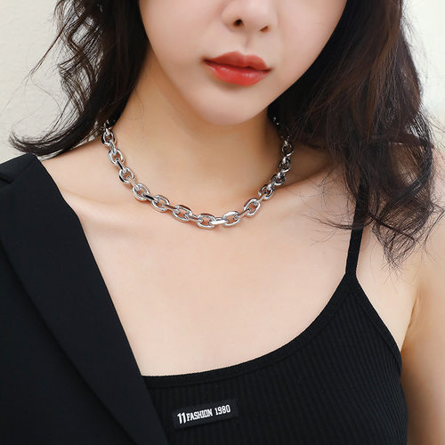 faye同款项链 女款夏天配裙子甜美风轻奢胖人2024新款爆款 锁骨链 - 图2