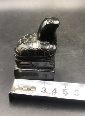 玉石印章乌龟章章子家居装饰