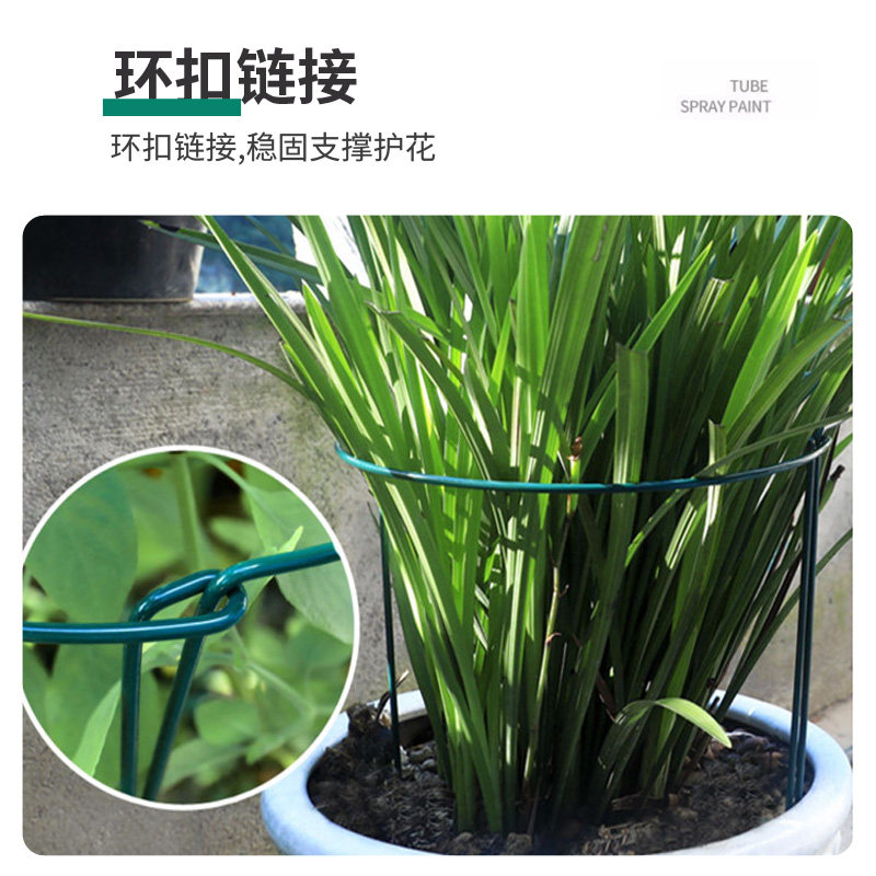 铁艺花支撑架金钱树绣球花卉爬藤植物半圆护叶固定架防倒伏护花架,淘宝优惠券,粉丝福利购,淘宝优惠卷