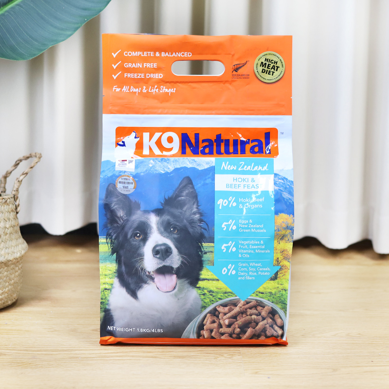 k9冻干狗粮幼犬成犬主食泰迪狗狗生骨肉零食新西兰进口k9natural-图1