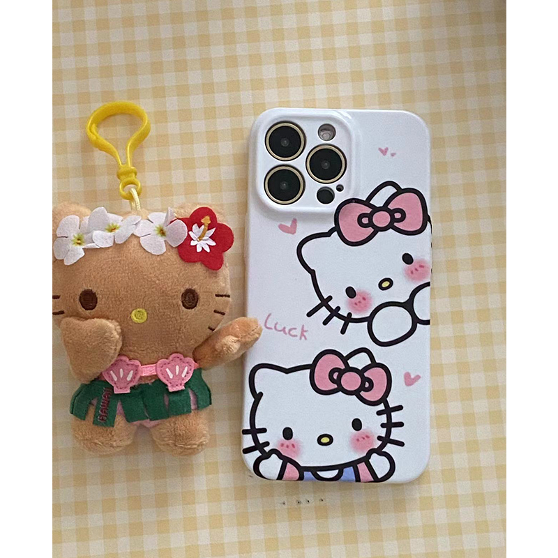 hellokitty手机壳苹果14promax适用于华为mate50红米note13菲林壳OPPOa97凯蒂猫vivox90哈喽小米11青春一加 - 图1