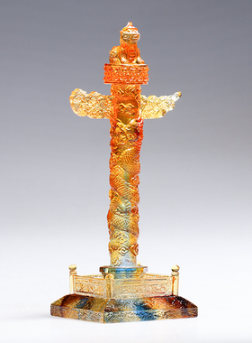 琉璃华表柱工艺品故宫纪念品