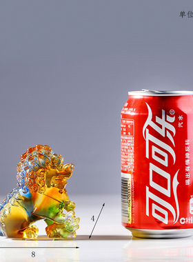 琉璃财狮定制摆件故宫神兽纪念品