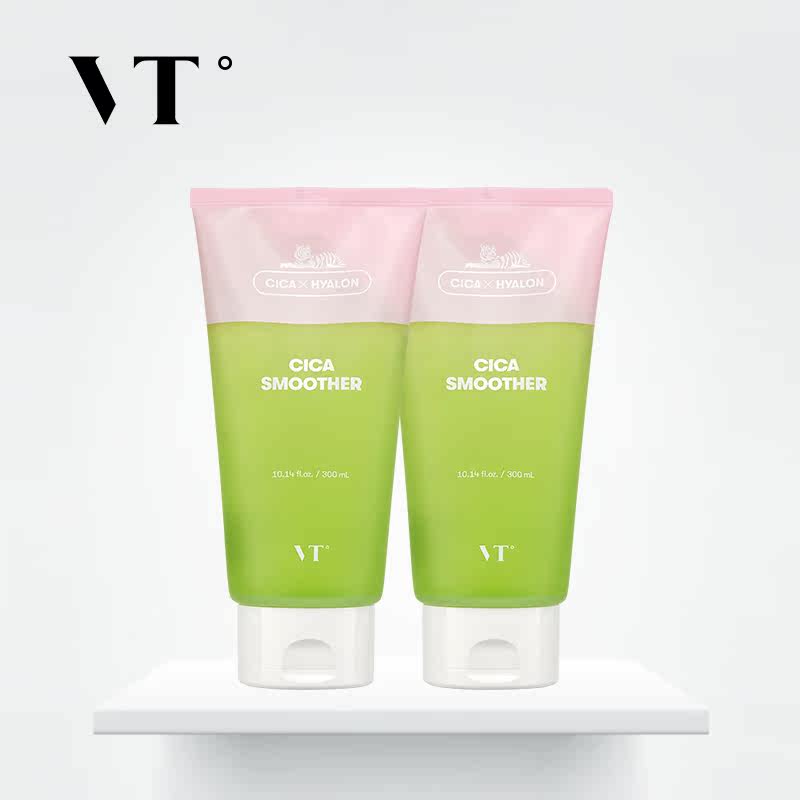 韩国vt老虎积雪草芦荟啫喱晒后凝胶 丹尼思化妆品乳液/面霜