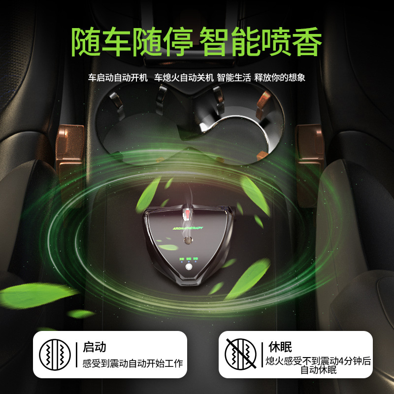 海瑶时代芊铱专卖店劳斯莱斯幻影魅影古思特车载香水座香薰车内饰品改装汽车用品摆件2