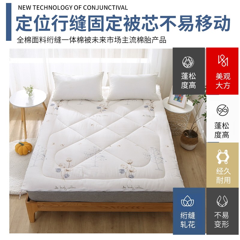 绗缝被春秋纯棉花被加厚保暖全棉絮棉被子冬四季通用单人芯被子,淘宝优惠券,粉丝福利购,淘宝优惠卷