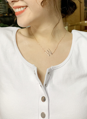 戴之梦925纯银十字链女项链