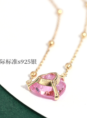 戴之梦925纯银十字链女项链
