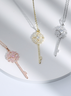 戴之梦925纯银十字链女项链