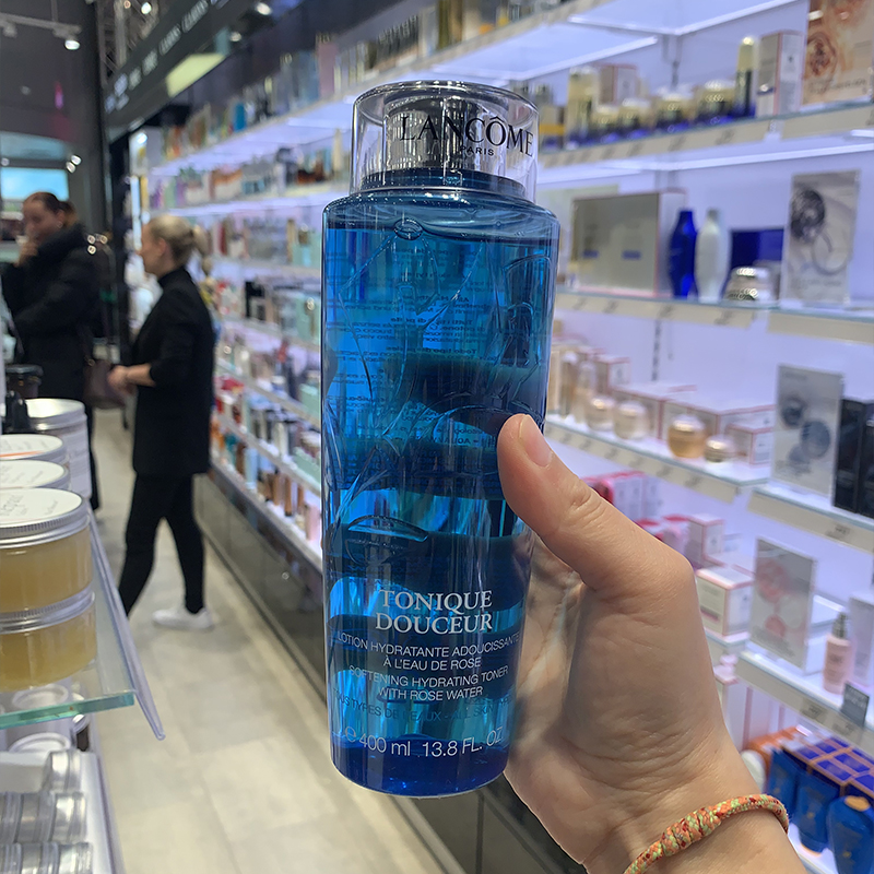 Lancome兰蔻蓝水清滢嫩肤爽肤水夏季油性爽肤水补水保湿400ml - 图1