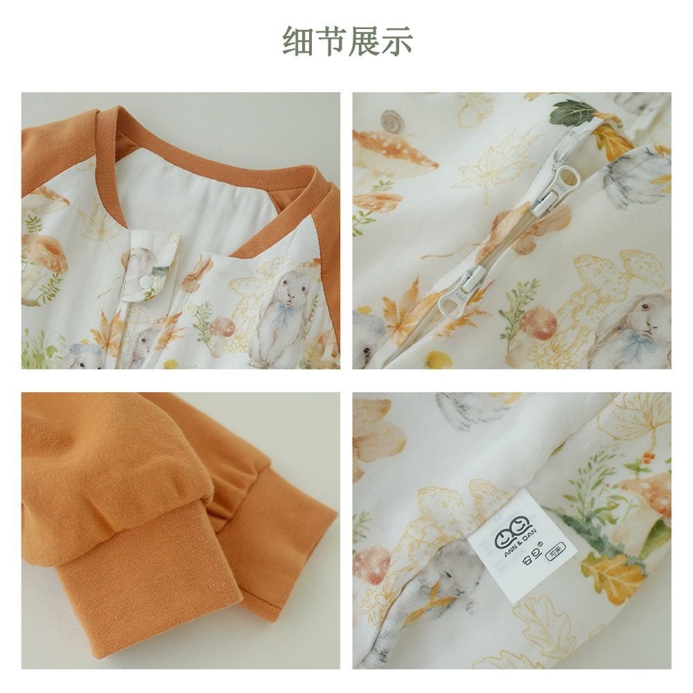 安旦秋冬新款婴儿睡袋六层竹棉纱布分腿宝宝四季儿童睡袋防踢被,淘宝优惠券,粉丝福利购,淘宝优惠卷