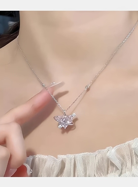 JINby金步摇情侣星球锁骨链