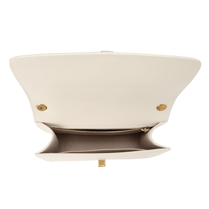 ysl /圣罗兰carre光滑皮革单肩包 LAMAVO女士包袋