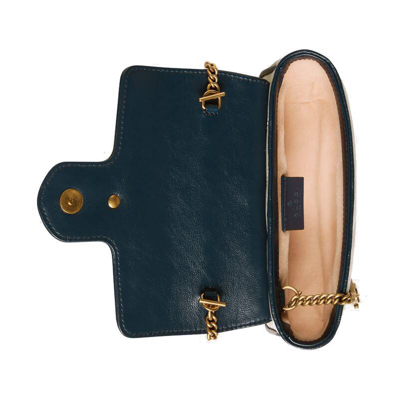 gucci gg marmont滚边超迷你单肩包 LAMAVO女士包袋