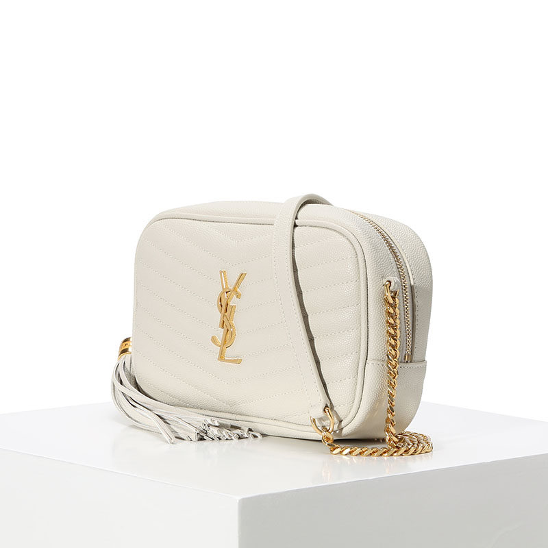 ysl /圣罗兰ysl lou绗缝单肩包 LAMAVO女士包袋