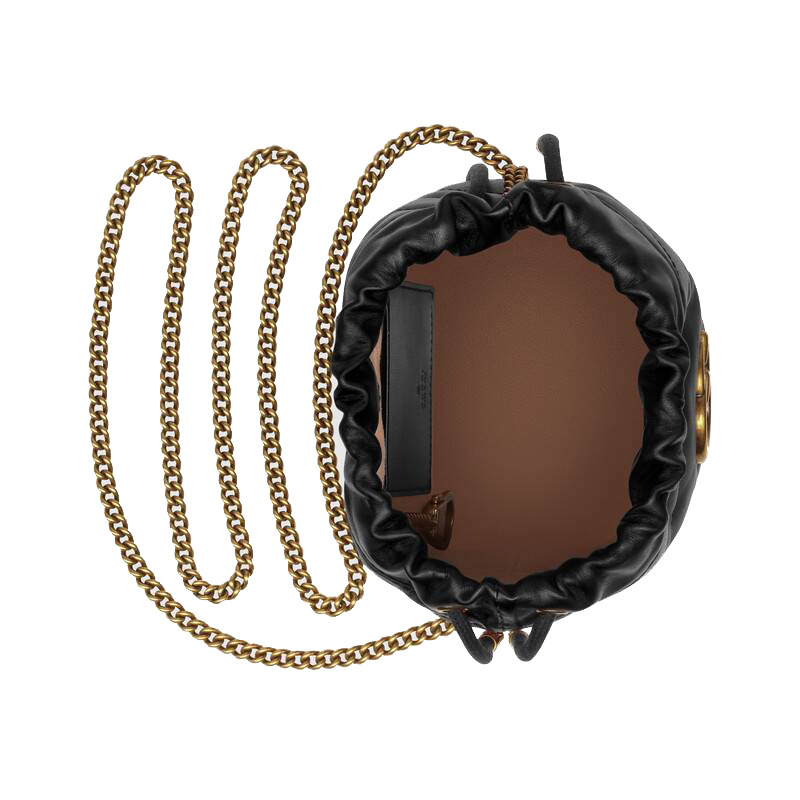 gucci gg marmont迷你单肩水桶包 LAMAVO女士包袋