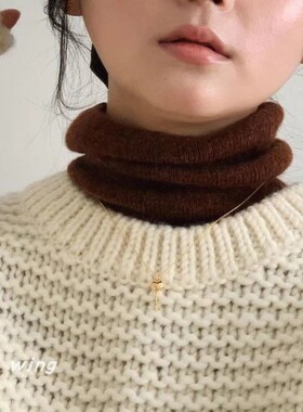 铜铜女小钥匙吊坠项链锁骨链